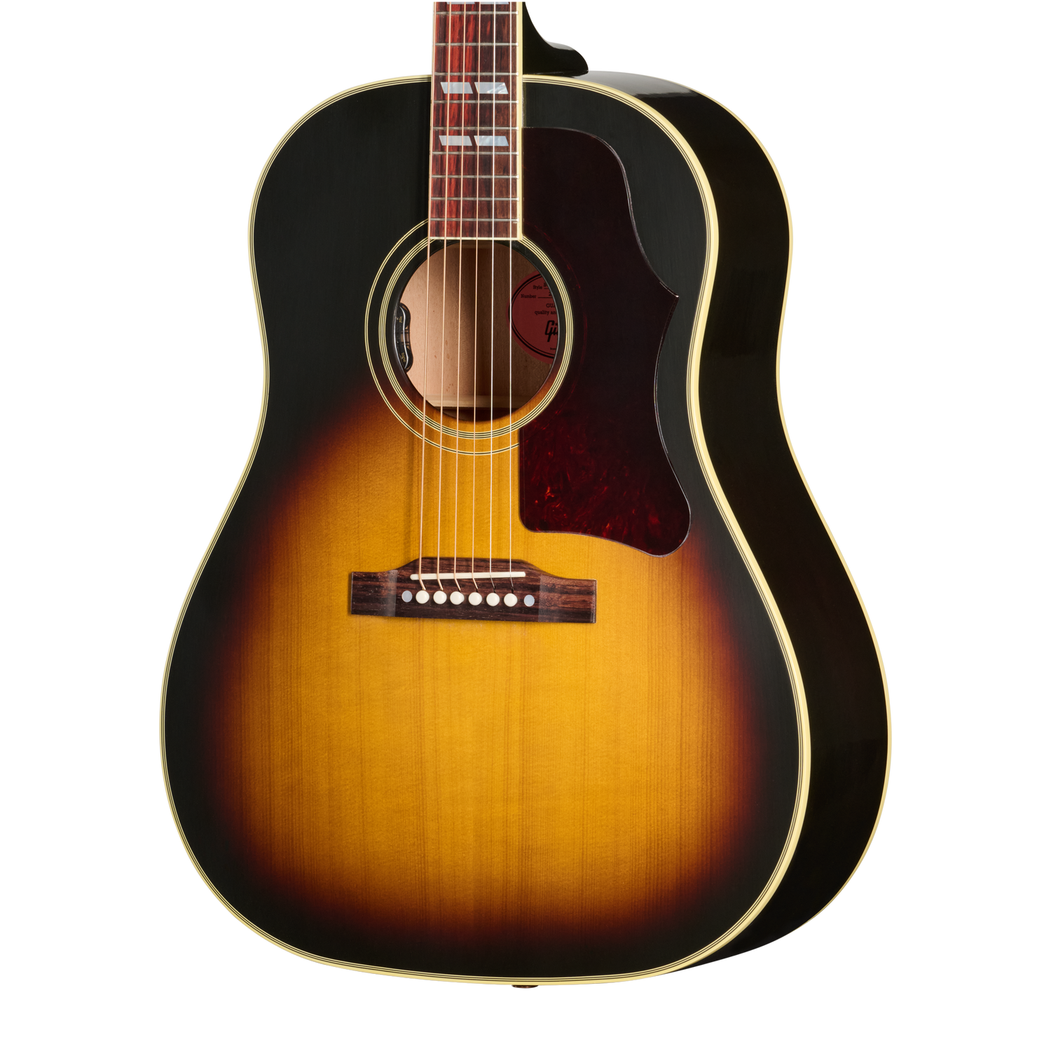 Gibson Custom Southern Jumbo with HiFi, Wide Vintage Sunburst, Exclusive Acoustic Guitar Gibson Custom