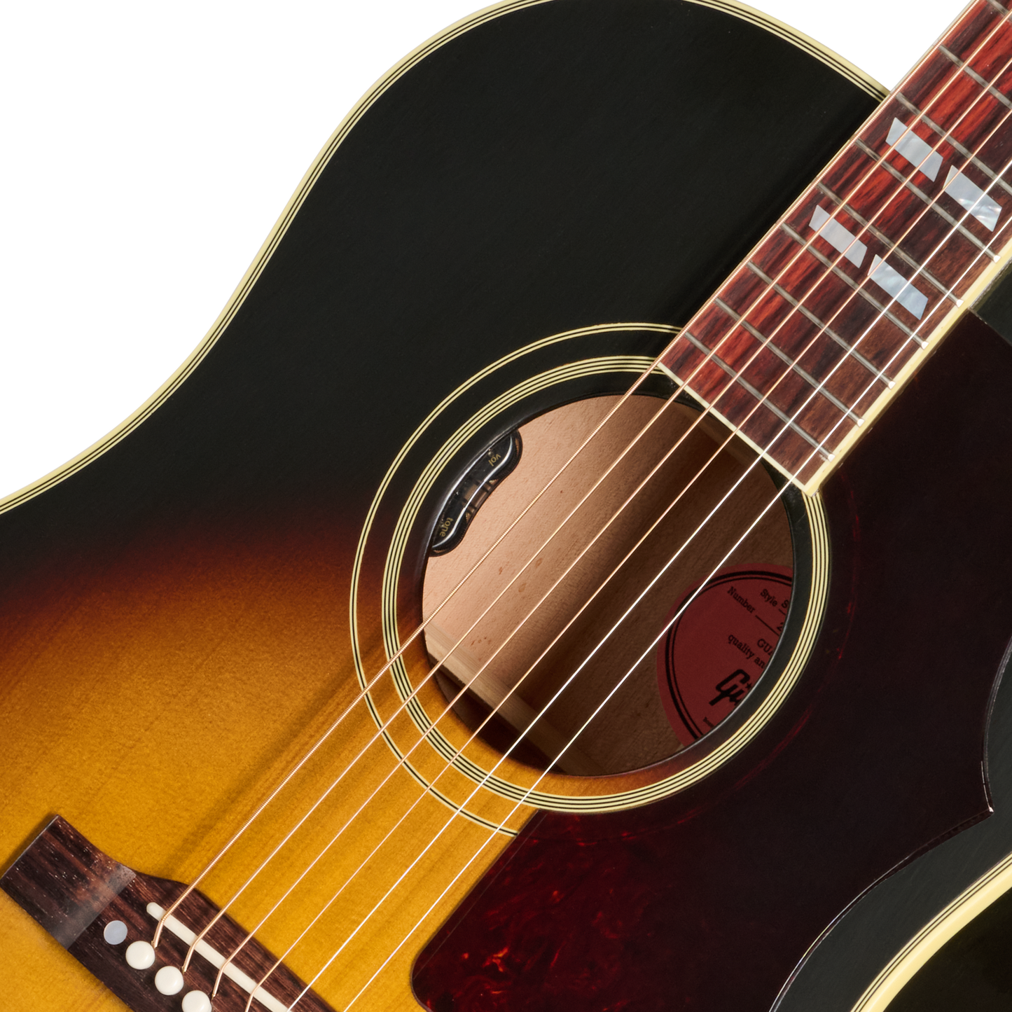 Gibson Custom Southern Jumbo with HiFi, Wide Vintage Sunburst, Exclusive Acoustic Guitar Gibson Custom
