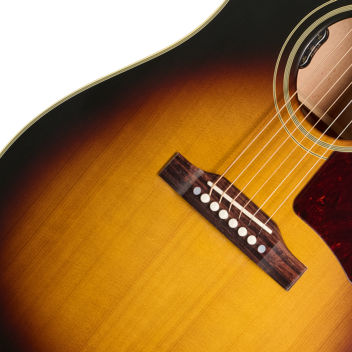 Gibson Custom Southern Jumbo with HiFi, Wide Vintage Sunburst, Exclusive Acoustic Guitar Gibson Custom