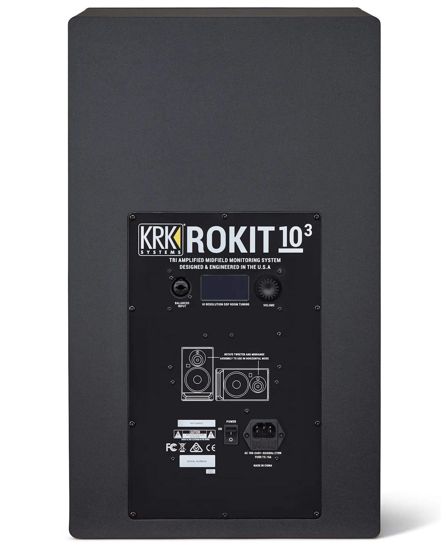 KRK ROKIT 10-3 G4, UK Studio Monitors KRK