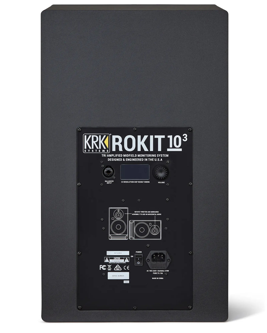 KRK ROKIT 10-3 G4, UK Studio Monitors KRK