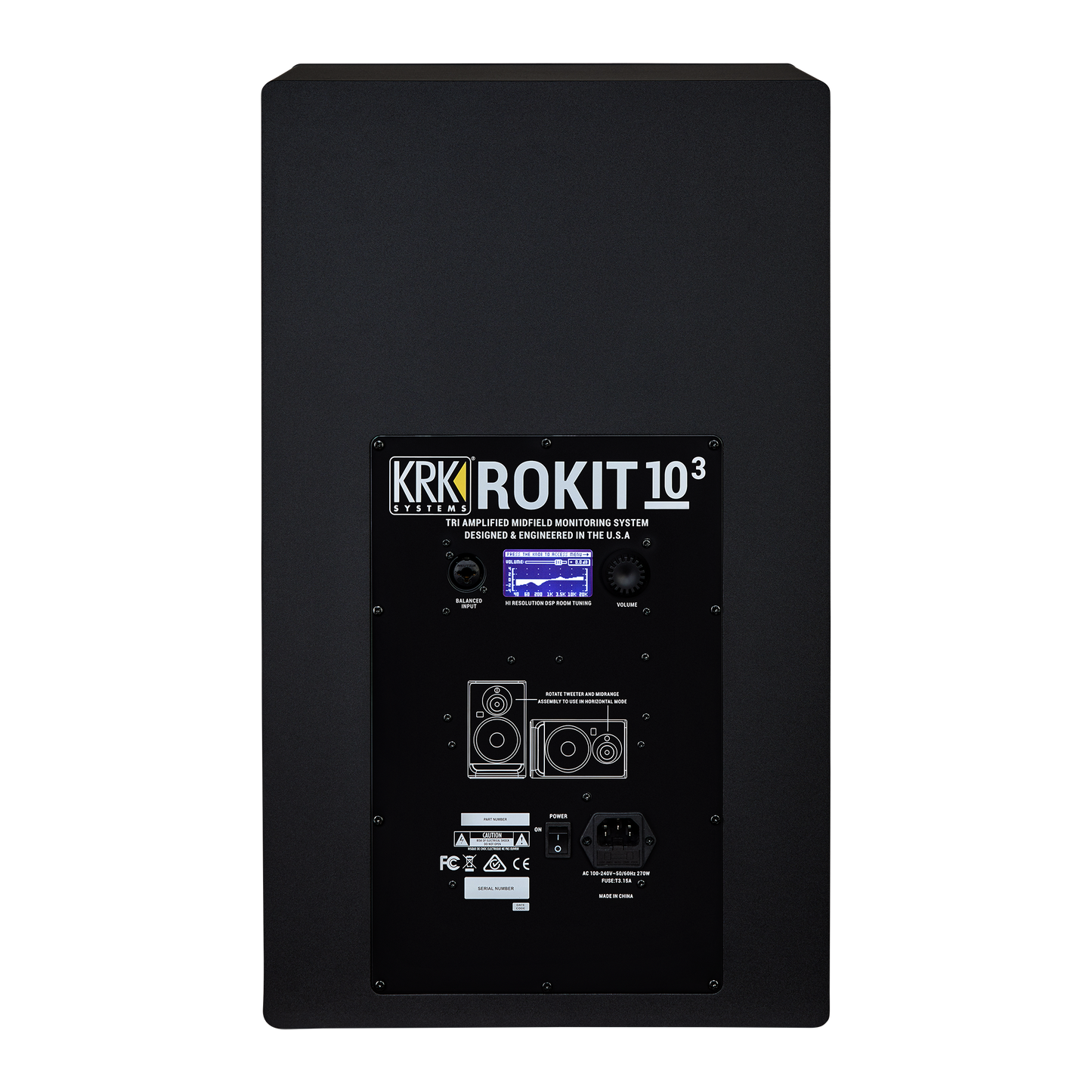 KRK ROKIT 10-3 G4, UK Studio Monitors KRK