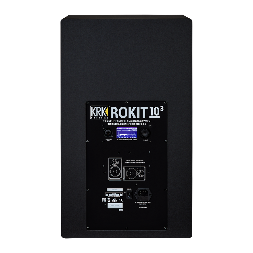 KRK ROKIT 10-3 G4, UK Studio Monitors KRK