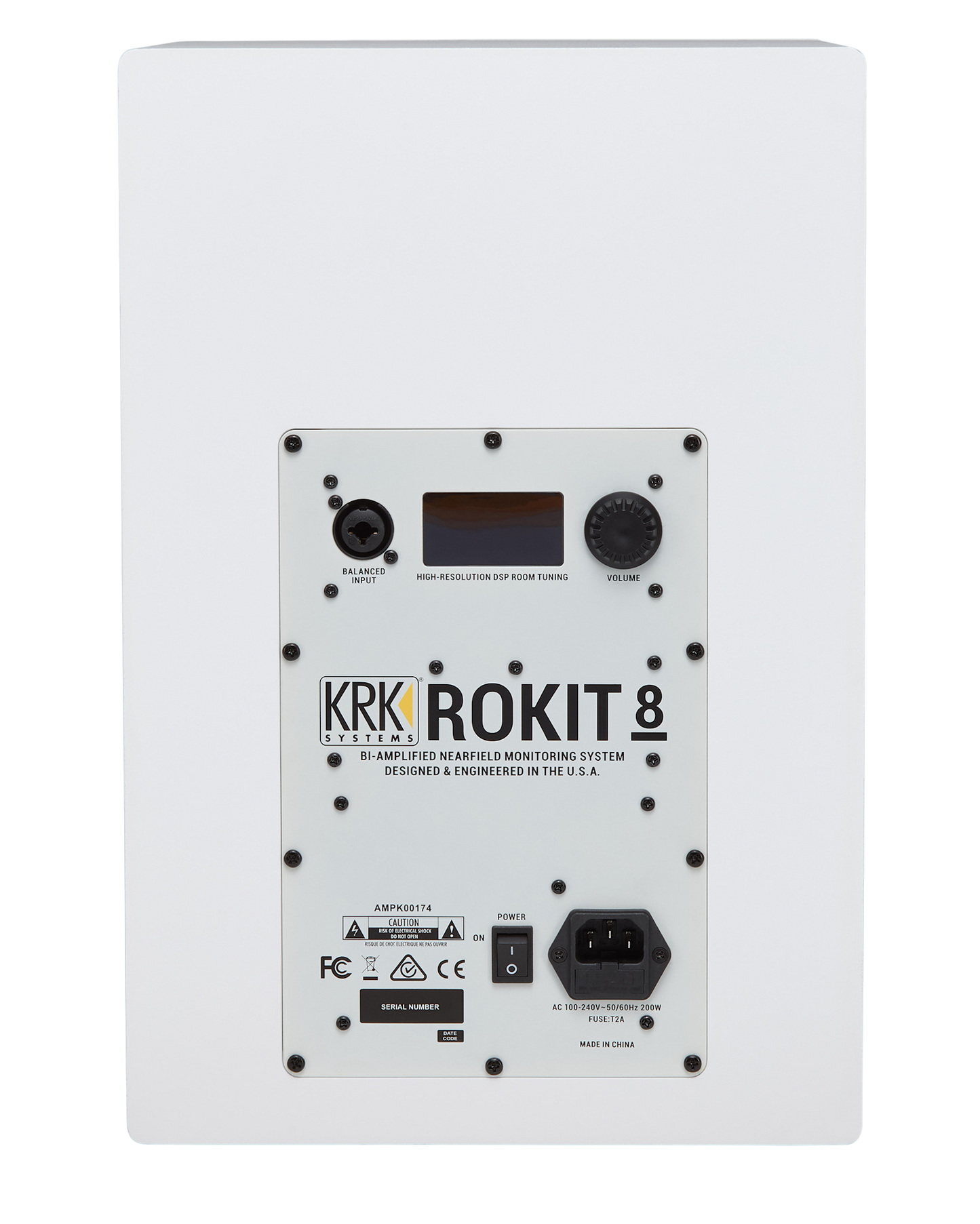 KRK RP8 ROKIT G4 Professional Studio Monitor, White Noise, EU Studio Monitors KRK
