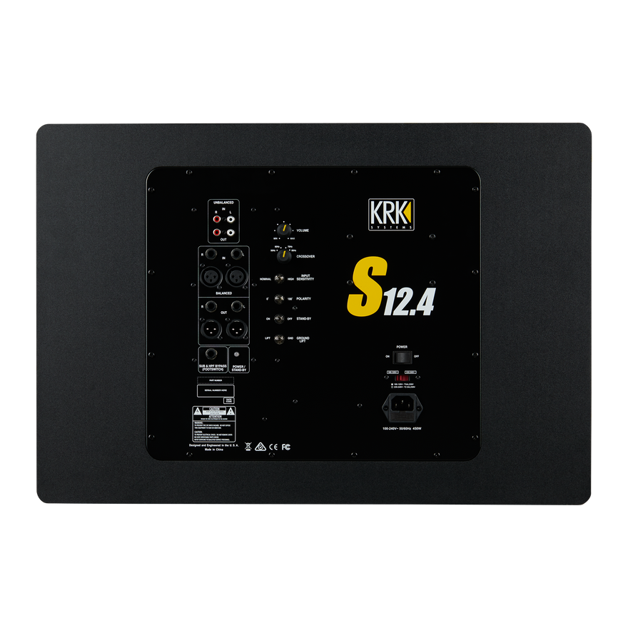 KRK S12.4-EU, EU Subwoofer KRK