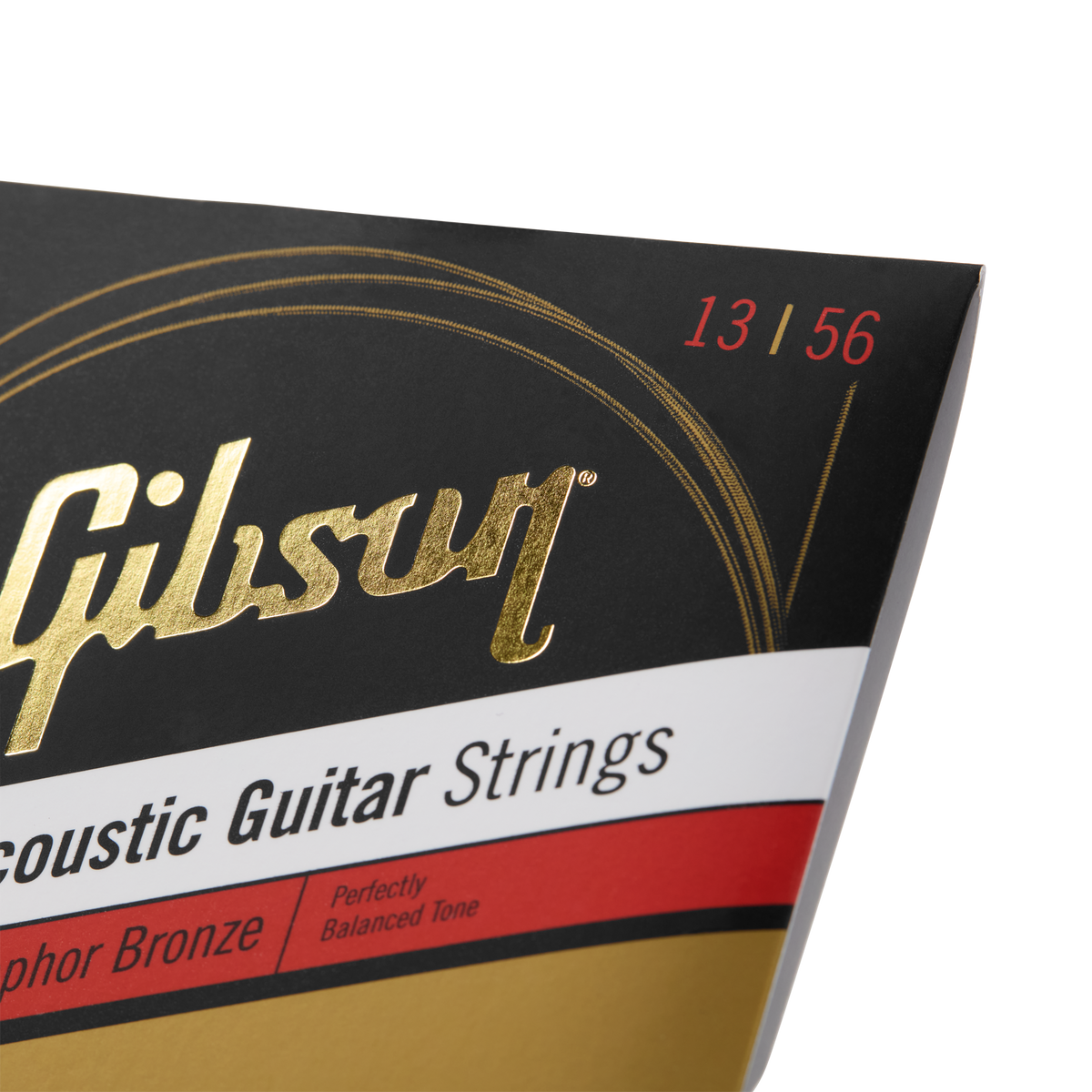 Gibson Phosphor Bronze Acoustic Guitar Strings, Medium Gauge Acoustic Strings Gibson