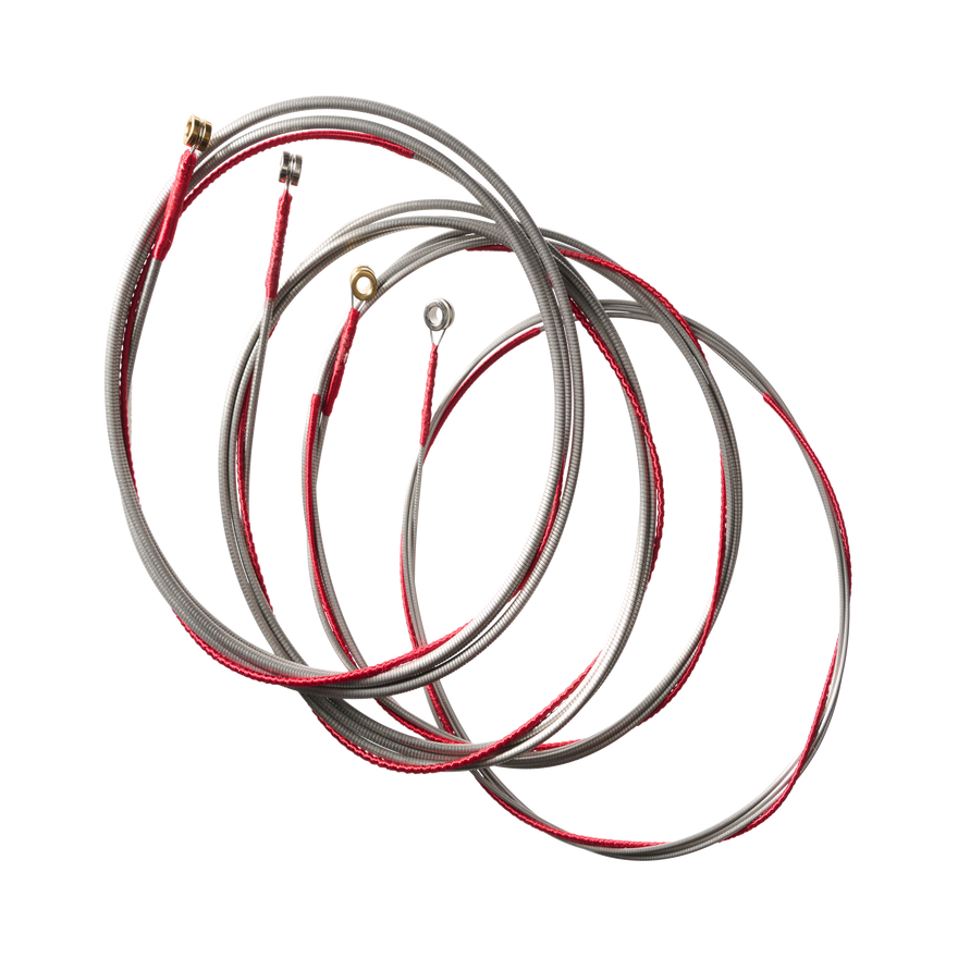 Gibson Flatwound Electric Bass Strings, Long Scale, Medium Gauge Bass Strings Gibson