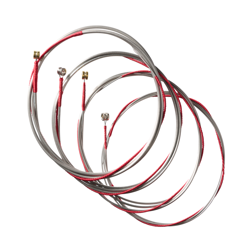 Gibson Flatwound Electric Bass Strings, Long Scale, Light Gauge Bass Strings Gibson