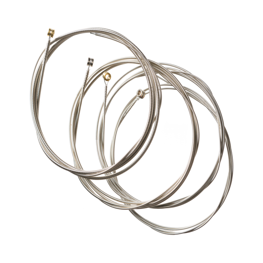 Gibson Brite Wire Electric Bass Strings, Long Scale, Medium Gauge Bass Strings Gibson