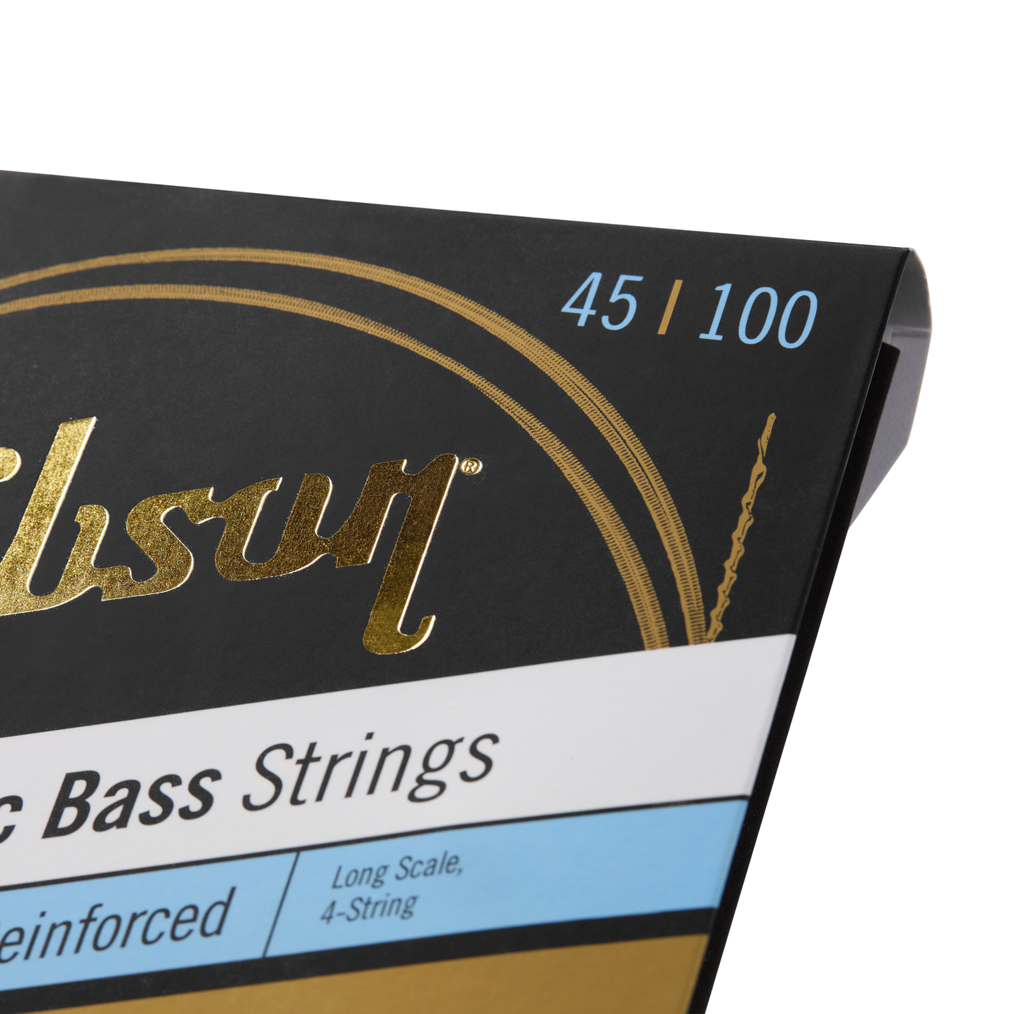 Gibson Brite Wire Electric Bass Strings, Long Scale, Ultra-Light Bass Strings Gibson