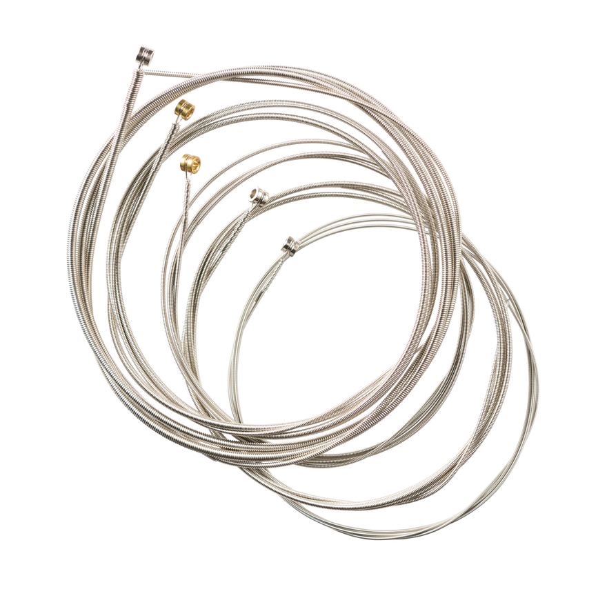 Gibson Brite Wire Electric Bass Strings, Long Scale, 5-String, Light Gauge Bass Strings Gibson