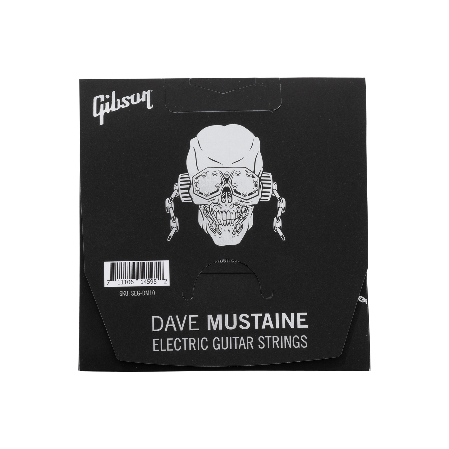 Gibson Dave Mustaine Electric Guitar String Set, Signature Gauge Electric Strings Gibson