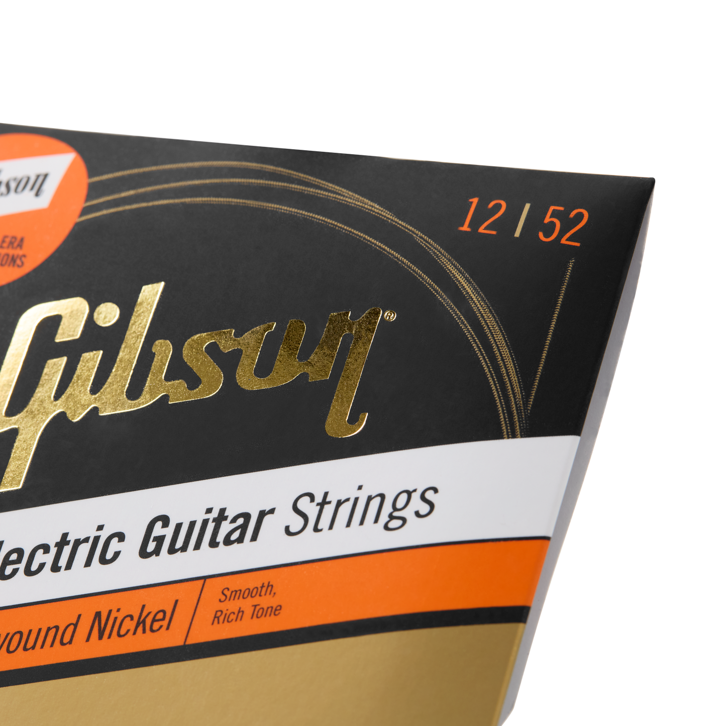 Gibson Flatwound Electric Guitar Strings, Light Gauge Electric Strings Gibson