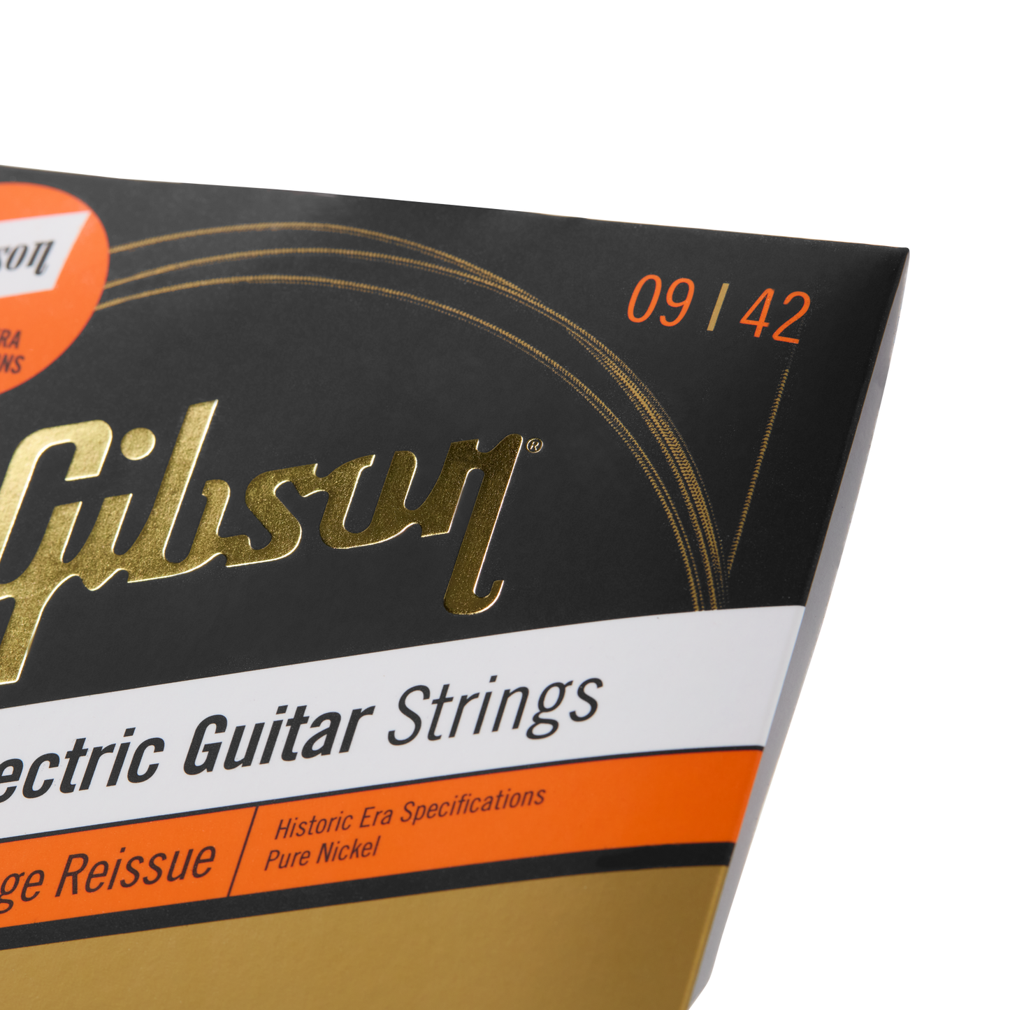 Gibson Vintage Reissue Electric Guitar Strings, Ultra-Light Gauge Electric Strings Gibson