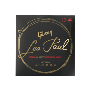 Gibson Les Paul Premium Electric Guitar Strings, Light Gauge Electric Strings Gibson