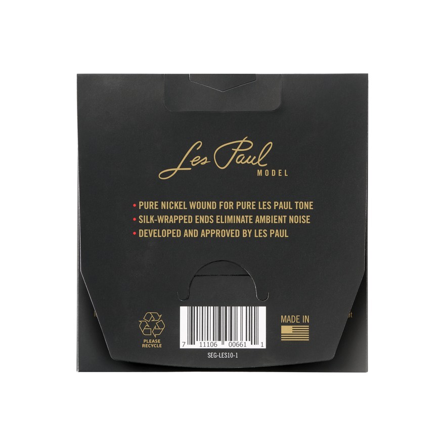 Gibson Les Paul Premium Electric Guitar Strings, Light Gauge Electric Strings Gibson