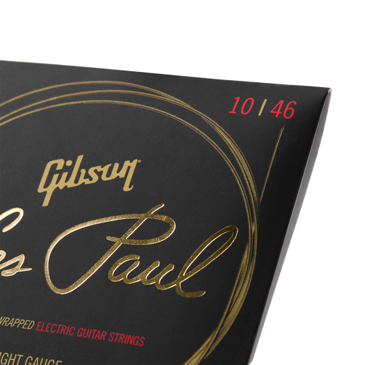 Gibson Les Paul Premium Electric Guitar Strings, Light Gauge Electric Strings Gibson