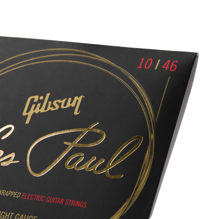 Gibson Les Paul Premium Electric Guitar Strings, Light Gauge Electric Strings Gibson