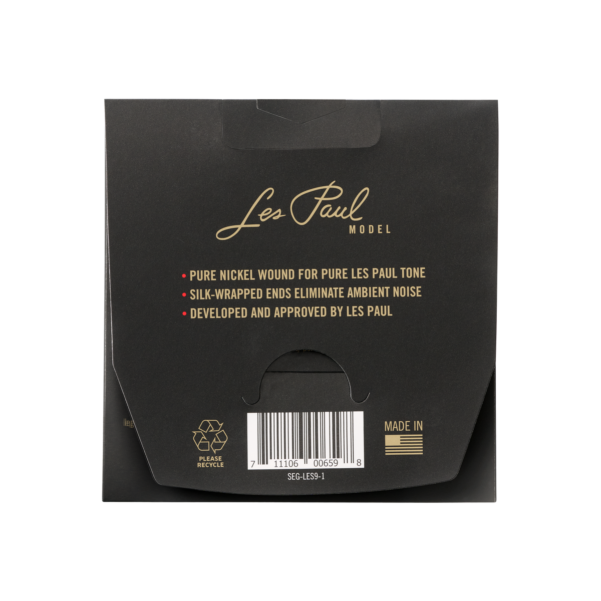 Gibson Les Paul Premium Electric Guitar Strings, Ultra-Light Gauge Electric Strings Gibson