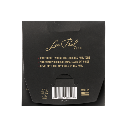 Gibson Les Paul Premium Electric Guitar Strings, Ultra-Light Gauge Electric Strings Gibson