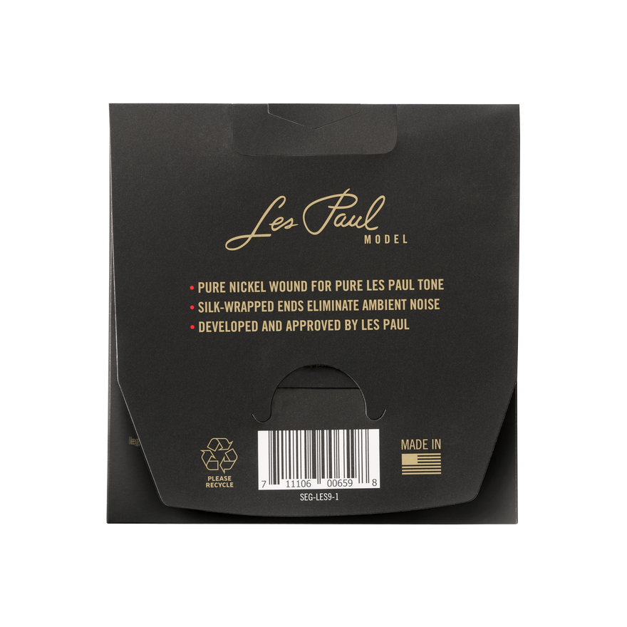 Gibson Les Paul Premium Electric Guitar Strings, Ultra-Light Gauge Electric Strings Gibson