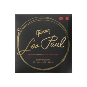 Gibson Les Paul Premium Electric Guitar Strings, Signature Gauge Electric Strings Gibson