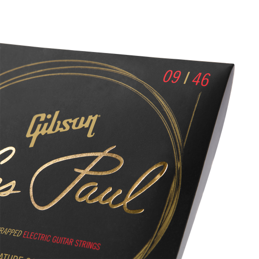 Gibson Les Paul Premium Electric Guitar Strings, Signature Gauge Electric Strings Gibson