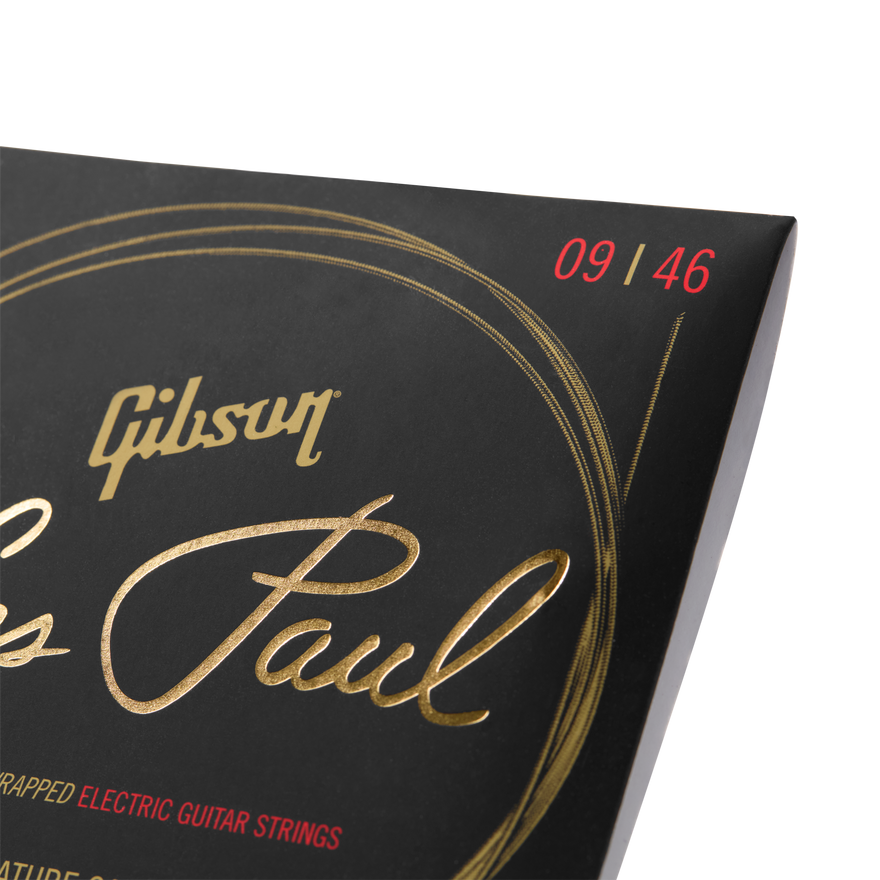Gibson Les Paul Premium Electric Guitar Strings, Signature Gauge Electric Strings Gibson