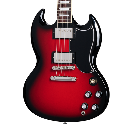 Gibson SG Standard ‘61 Custom Color, Cardinal Red Burst Electric Guitar Gibson