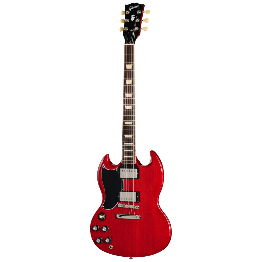 Gibson SG Standard '61 Stop Bar, Left-Handed, Vintage Cherry Electric Guitar Gibson