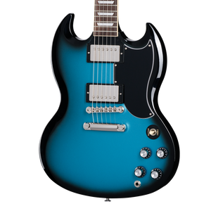 Gibson SG Standard ‘61 Custom Color, Pelham Blue Burst Electric Guitar Gibson