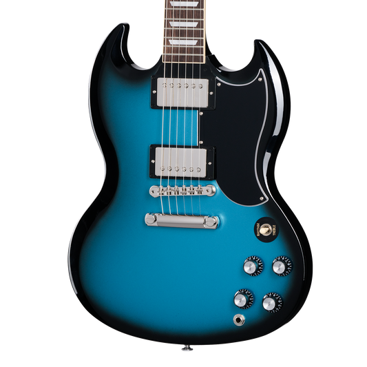 Gibson SG Standard ‘61 Custom Color, Pelham Blue Burst Electric Guitar Gibson