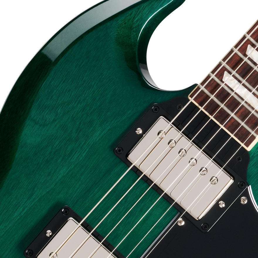 Gibson SG Standard ‘61 Custom Color, Translucent Teal Electric Guitar Gibson