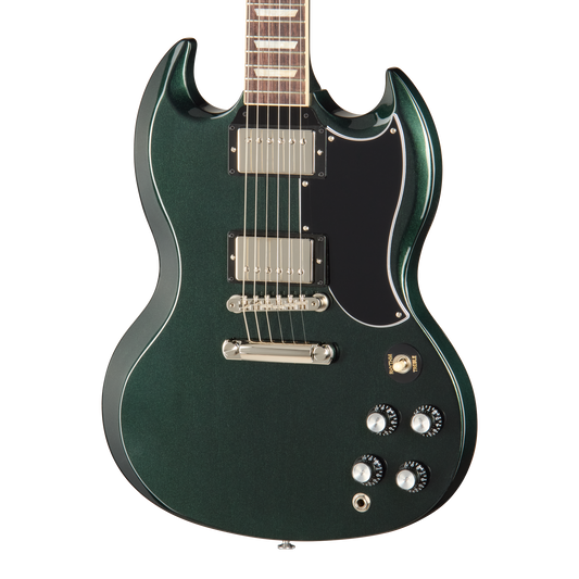 Gibson SG Standard '61 Stop Bar, British Racing Green, Exclusive Electric Guitar Gibson