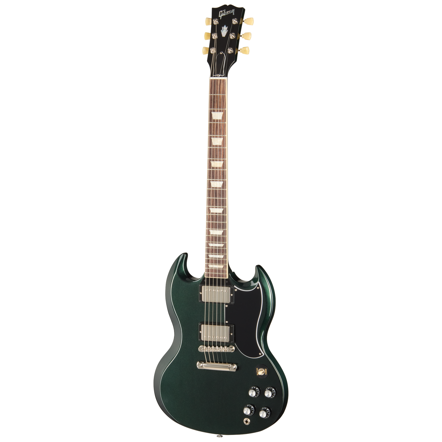 Gibson SG Standard '61 Stop Bar, British Racing Green, Exclusive Electric Guitar Gibson
