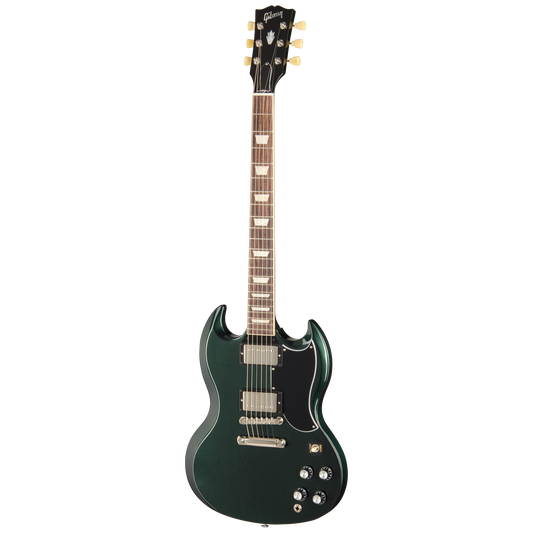 Gibson SG Standard '61 Stop Bar, British Racing Green, Exclusive Electric Guitar Gibson
