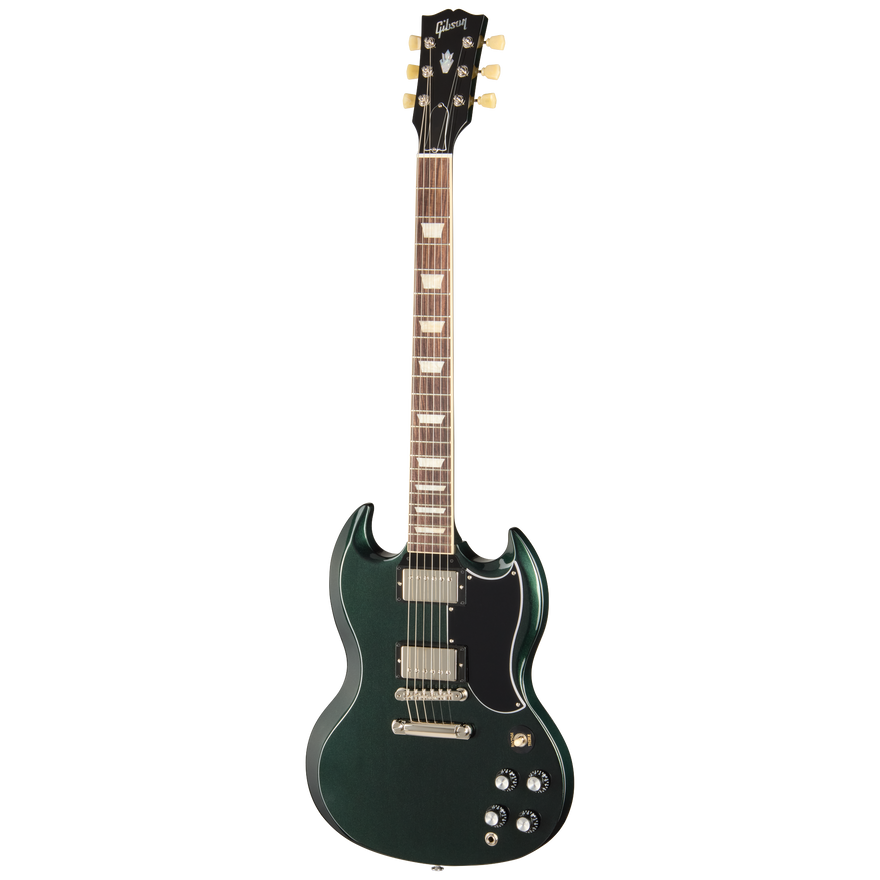 Gibson SG Standard '61 Stop Bar, British Racing Green, Exclusive Electric Guitar Gibson