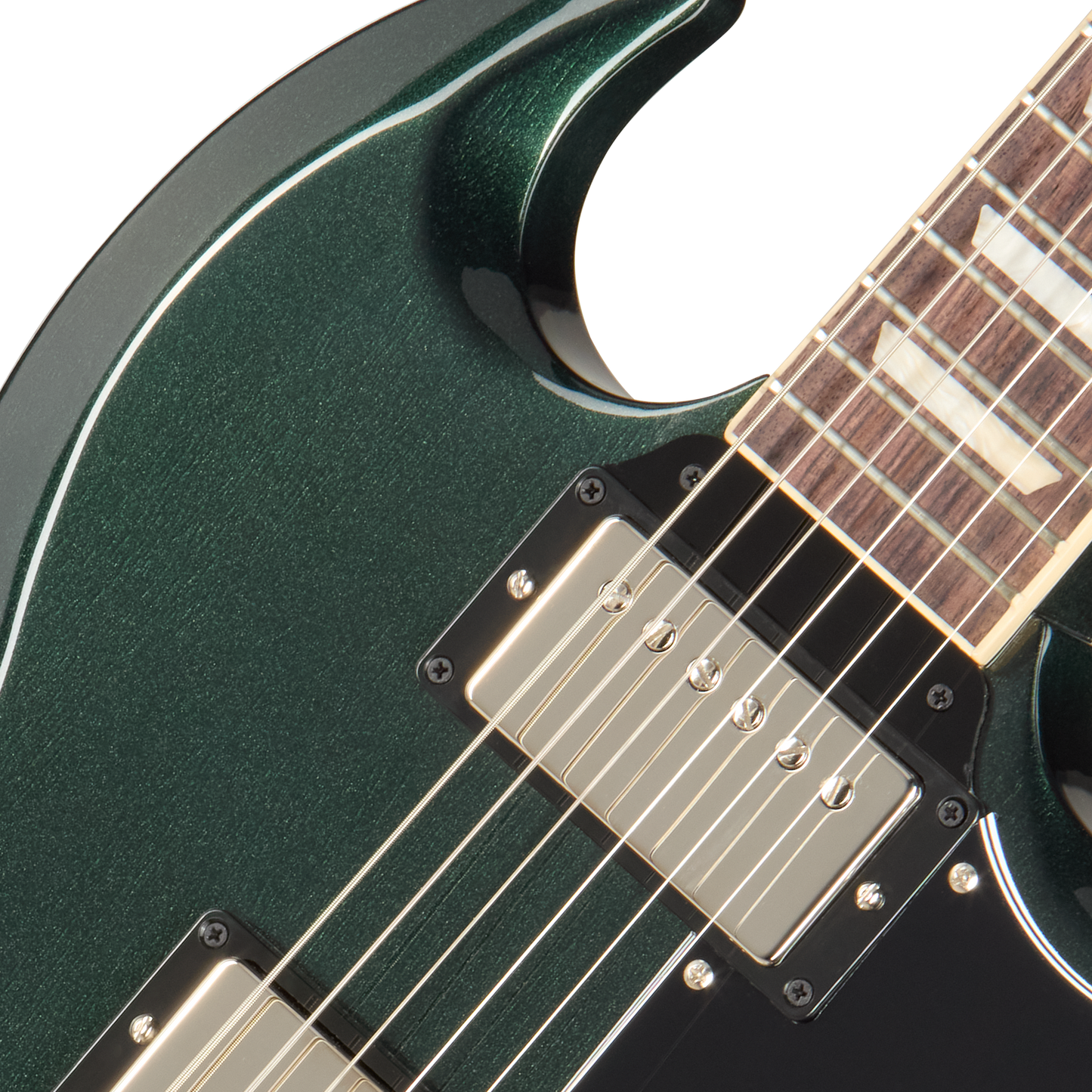 Gibson SG Standard '61 Stop Bar, British Racing Green, Exclusive Electric Guitar Gibson