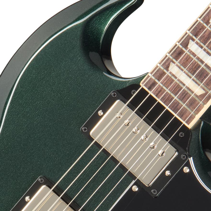 Gibson SG Standard '61 Stop Bar, British Racing Green, Exclusive Electric Guitar Gibson