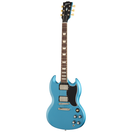 Gibson SG Standard '61 Stop Bar, Pelham Blue, Exclusive Electric Guitar Gibson