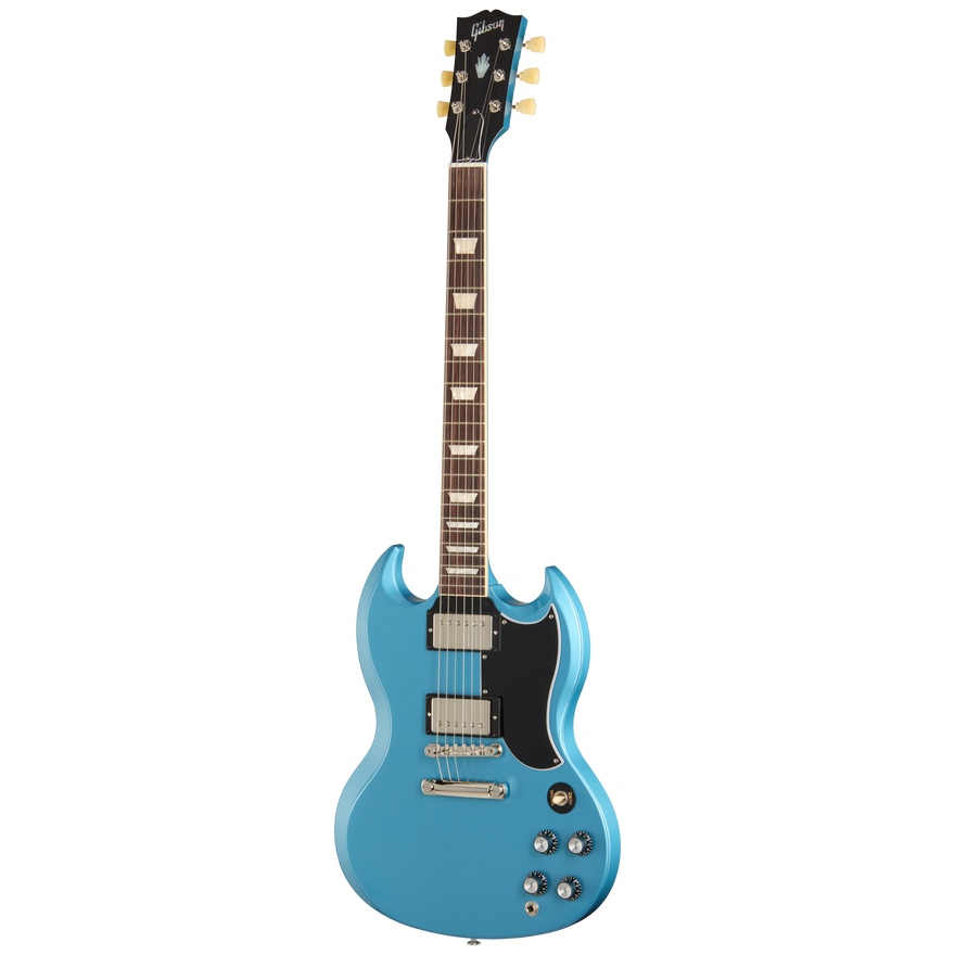 Gibson SG Standard '61 Stop Bar, Pelham Blue, Exclusive Electric Guitar Gibson
