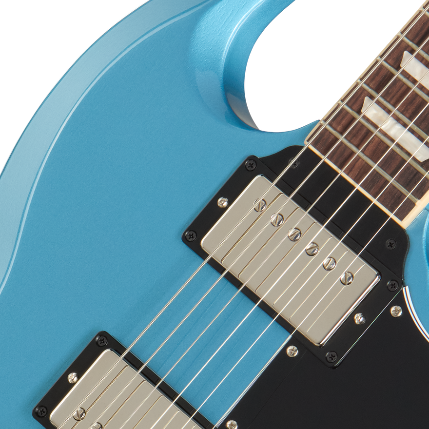 Gibson SG Standard '61 Stop Bar, Pelham Blue, Exclusive Electric Guitar Gibson