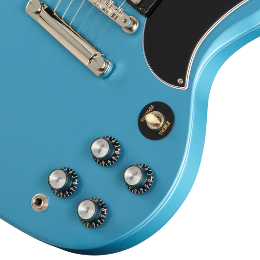 Gibson SG Standard '61 Stop Bar, Pelham Blue, Exclusive Electric Guitar Gibson