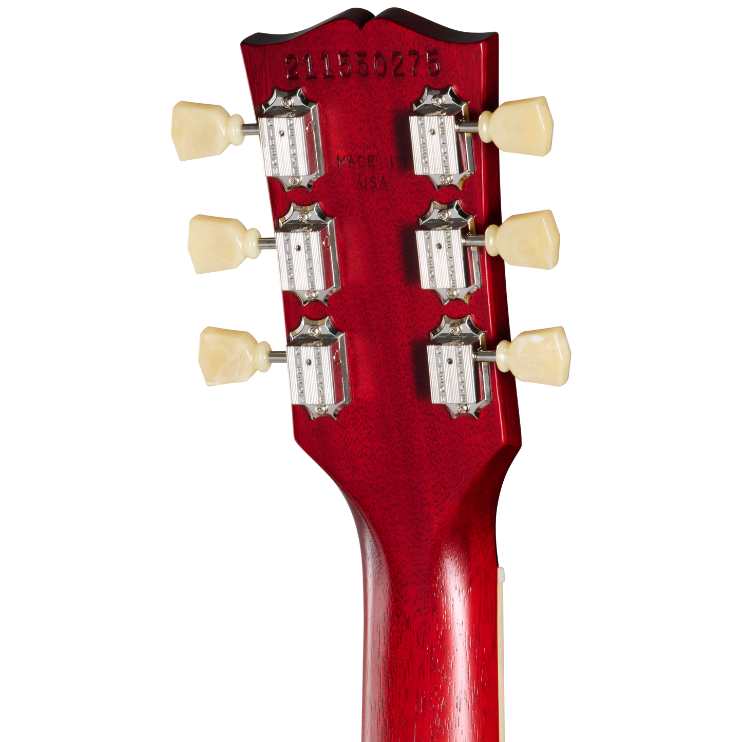 Gibson SG Standard '61 Faded with '57 Classic Underwound, Vintage Cherry Satin, Exclusive Electric Guitar Gibson