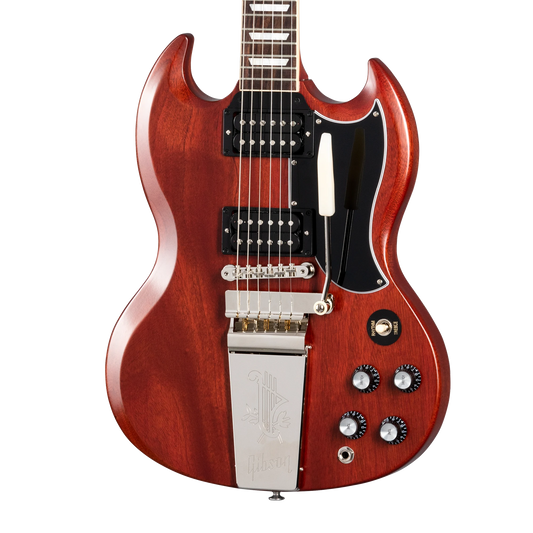 Gibson SG Standard '61 Faded Maestro Vibrola, Vintage Cherry Electric Guitar Gibson