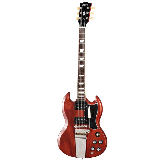 Gibson SG Standard '61 Faded Maestro Vibrola, Vintage Cherry Electric Guitar Gibson