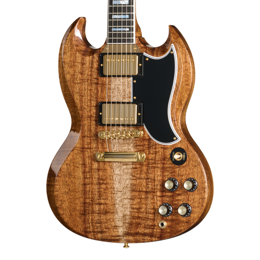 Gibson Custom LE SG Custom with Koa Top, Gloss, Walnut Electric Guitar Gibson Custom