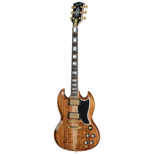 Gibson Custom LE SG Custom with Koa Top, Gloss, Walnut Electric Guitar Gibson Custom