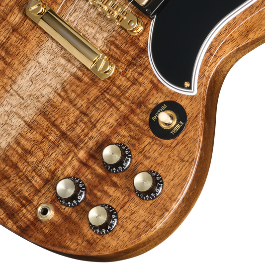 Gibson Custom LE SG Custom with Koa Top, Gloss, Walnut Electric Guitar Gibson Custom