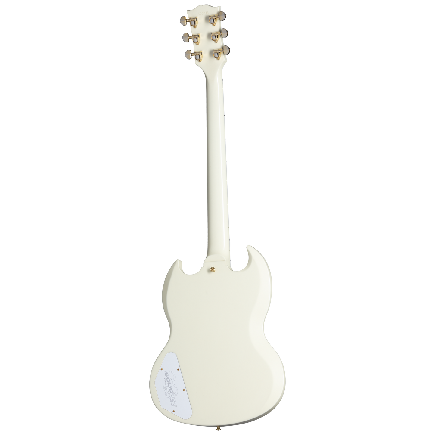 Gibson Custom 60th Anniversary 1961 SG Les Paul Custom VOS, Polaris White Electric Guitar Gibson Custom
